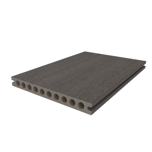 NewTechWood Gigante WPC-Terrassendiele Hohlkammer Silver Gray  23 x 210 mm