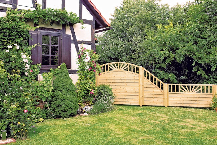 T&J FREIBURG Zaunelement 180x90 cm