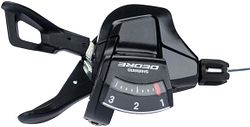Shimano Deore SL-T6000/T610 Daumenschalthebel 3-fach links schwarz mit Zug, ohne Hülle (Sonderposten, lose)