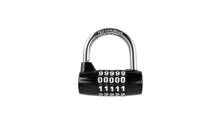 Oxford Vorhängeschloss schwarz