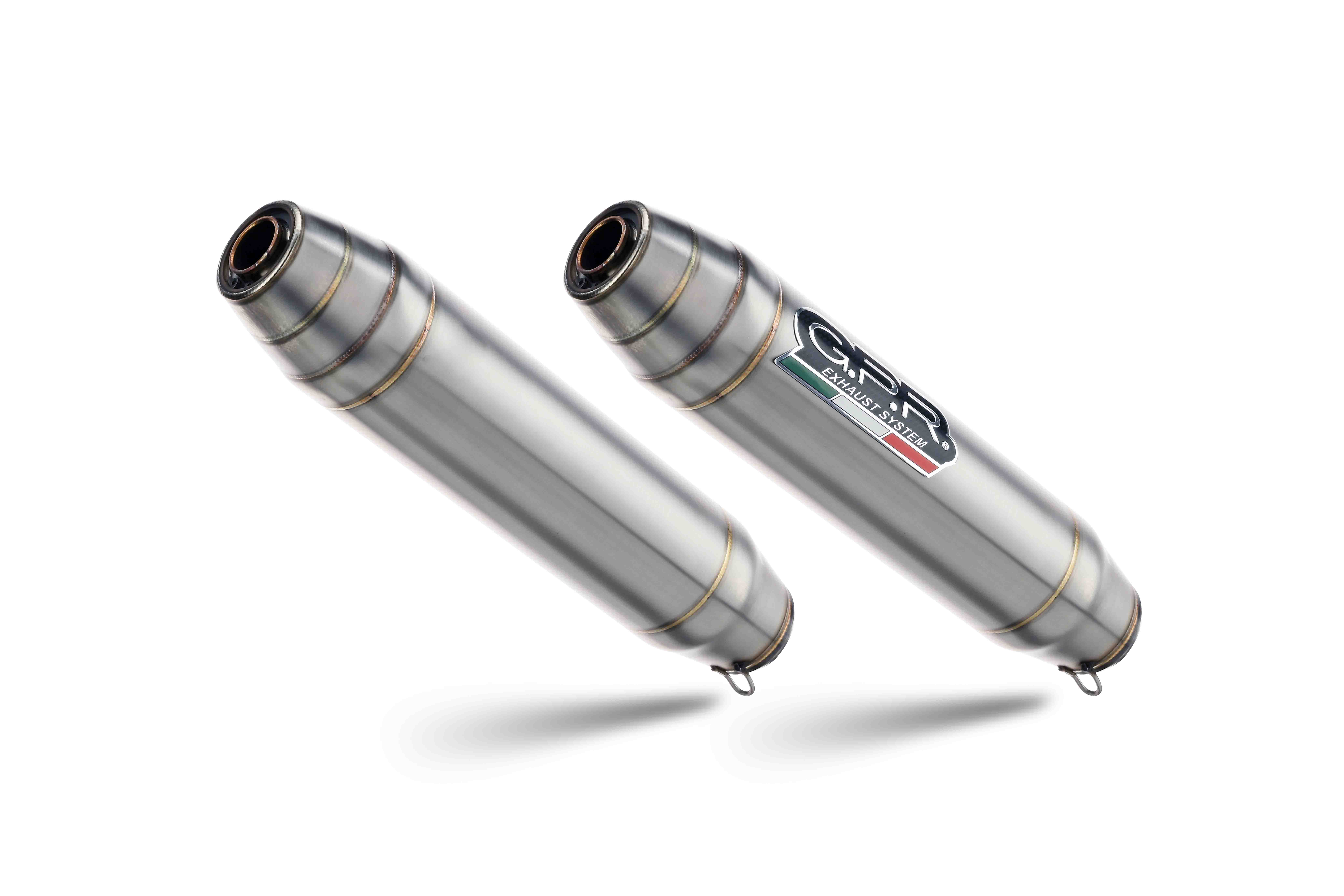 GPR Endschalldämpfer Royal Enfield InTErceptor 650 2021/2024 e5 DEEPTONE INOX DSP