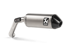 Akrapovič Slip-On Line (Titanium) Moto Guzzi V85 TT 2019- [S-MG8SO2-HFTT]