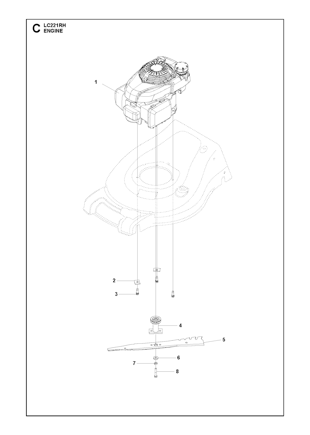 Explosionszeichnung Ersatzteile