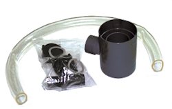 Regensammler DN 75, dunkelgrau