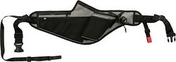 TRIXIE Jogginggurt mit Leine, Gurt: 70–130 cm/23 cm,  Leine: 1,15–1,50 m/20 mm, grau/schwarz