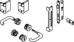 OSMO Beschläge für EinzeltoreZubehörbild