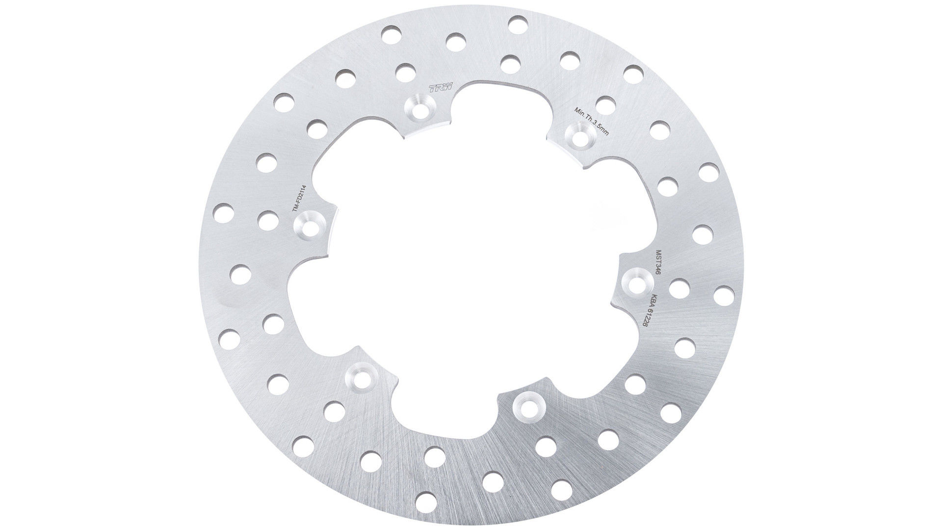 TRW Bremsscheibe MST346