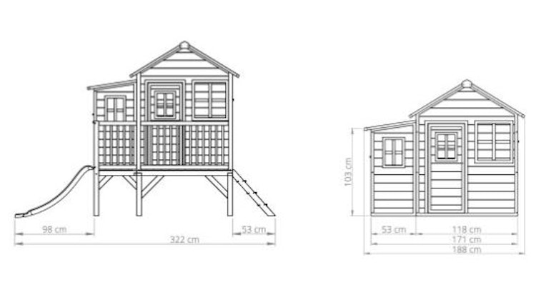 EXIT Spielhaus Loft 350