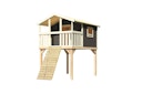 Akubi Stelzenhaus Benjamin mit Holzrampe
