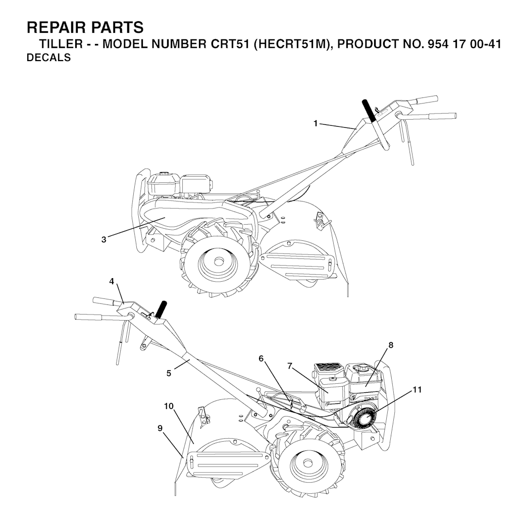 Explosionszeichnung Ersatzteile