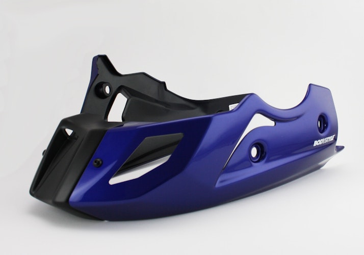 BODYSTYLE Sportsline Bugspoiler ABS Kunststoff blau für YAMAHA MT-07, MT-07 Automatik (Y-AMT)