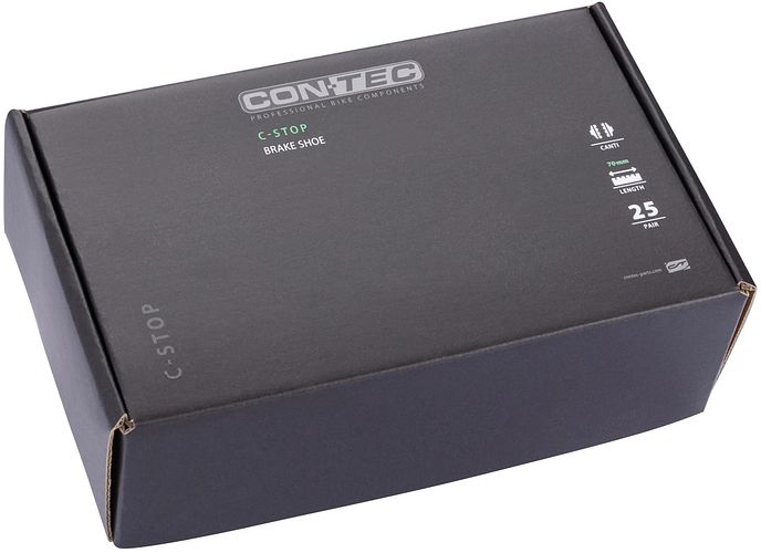 CONTEC Bremsschuh C-Stop 70 mm schwarz