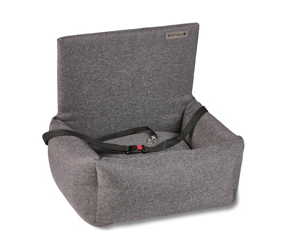 WOLTERS Dog Traveling Autositz 50 x 40 x 25 cm dunkelgrau