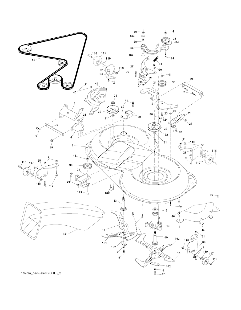 Explosionszeichnung Ersatzteile