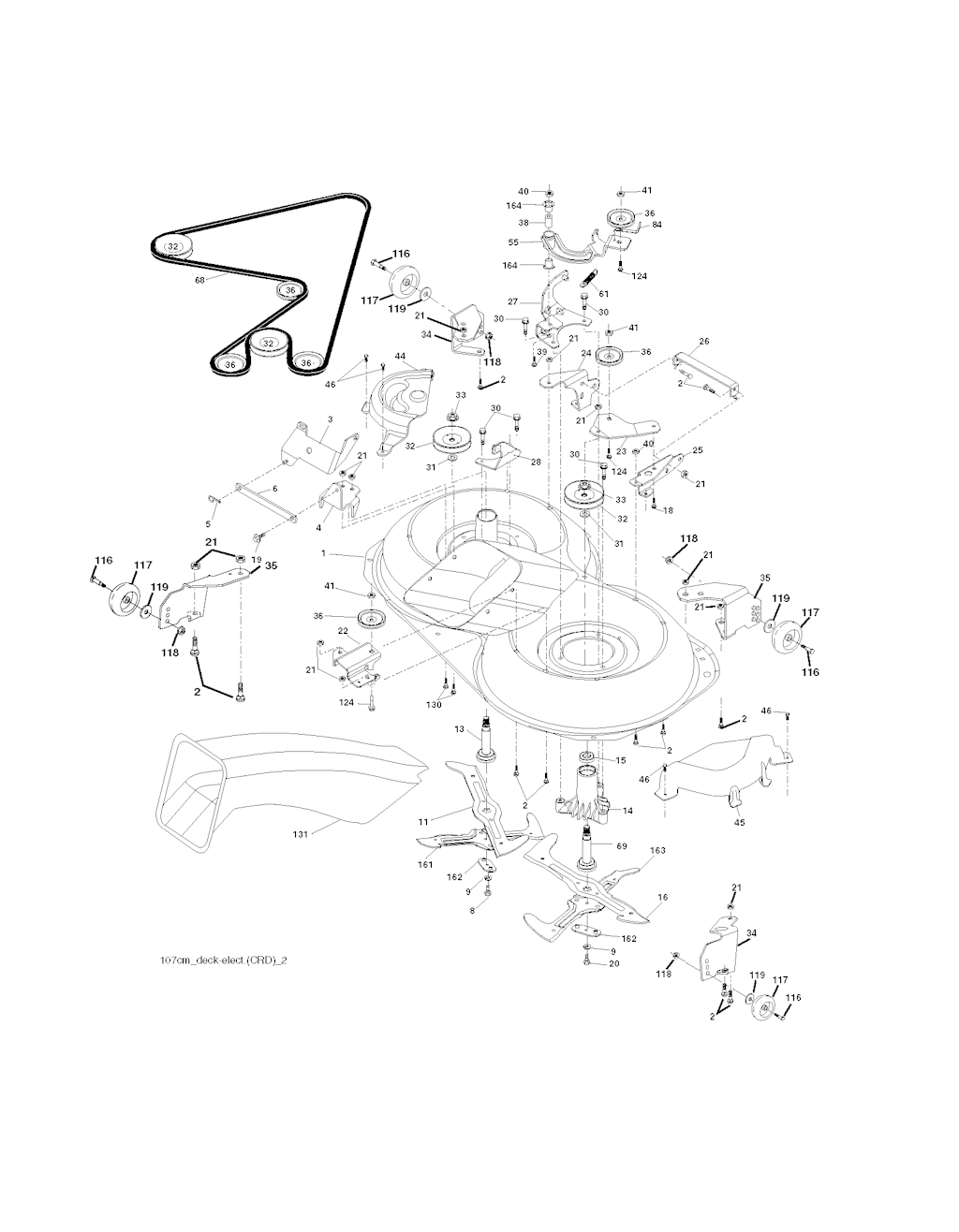 Explosionszeichnung Ersatzteile