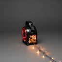 Vorschaubild Konstsmide Weihnachtsbeleuchtung  Micro LED Lichterkette mit Aufroller 100 bernstein