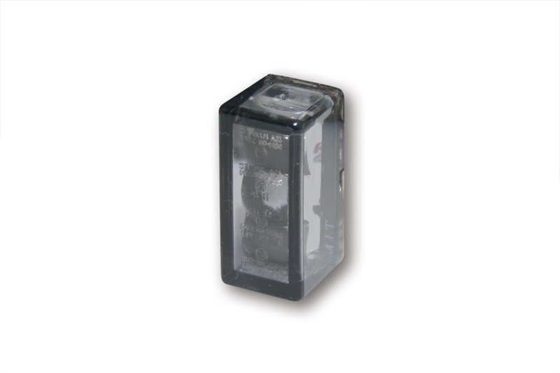 HIGHSIDER smart Cube-V LED Blinker-Modul Linse Rauchgrau (Paar), Vorn & Hinten