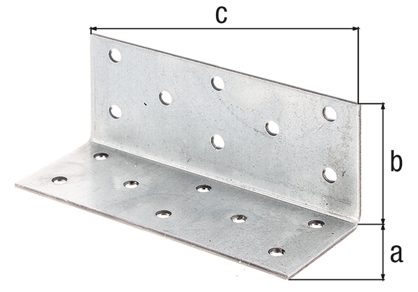 Winkelverbinder verz. 100x40x40x2,0 mm