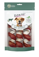 DOKAS Kau-Spirale 110 Gramm Hundesnacks mit Entenbrust