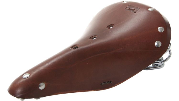 CONTEC Sattel Classic Exclusiv Trekking braun gravy