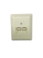 Kopp UAE-Anschlussdose Aufputz, 8-polig