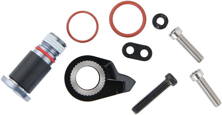 SRAM Begrenzungsschrauben-Set XX1 schwarz/silber