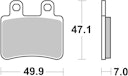 Vorschaubild SBS Bremsbelag 773HF Street Ceramic