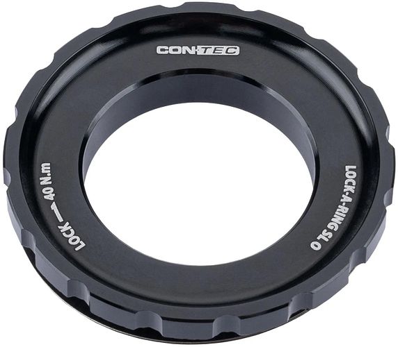 CONTEC Verschlussring Lock-A-Ring SL schwarz außen kompatibel mit 12, 15 und 20 mm Steckach