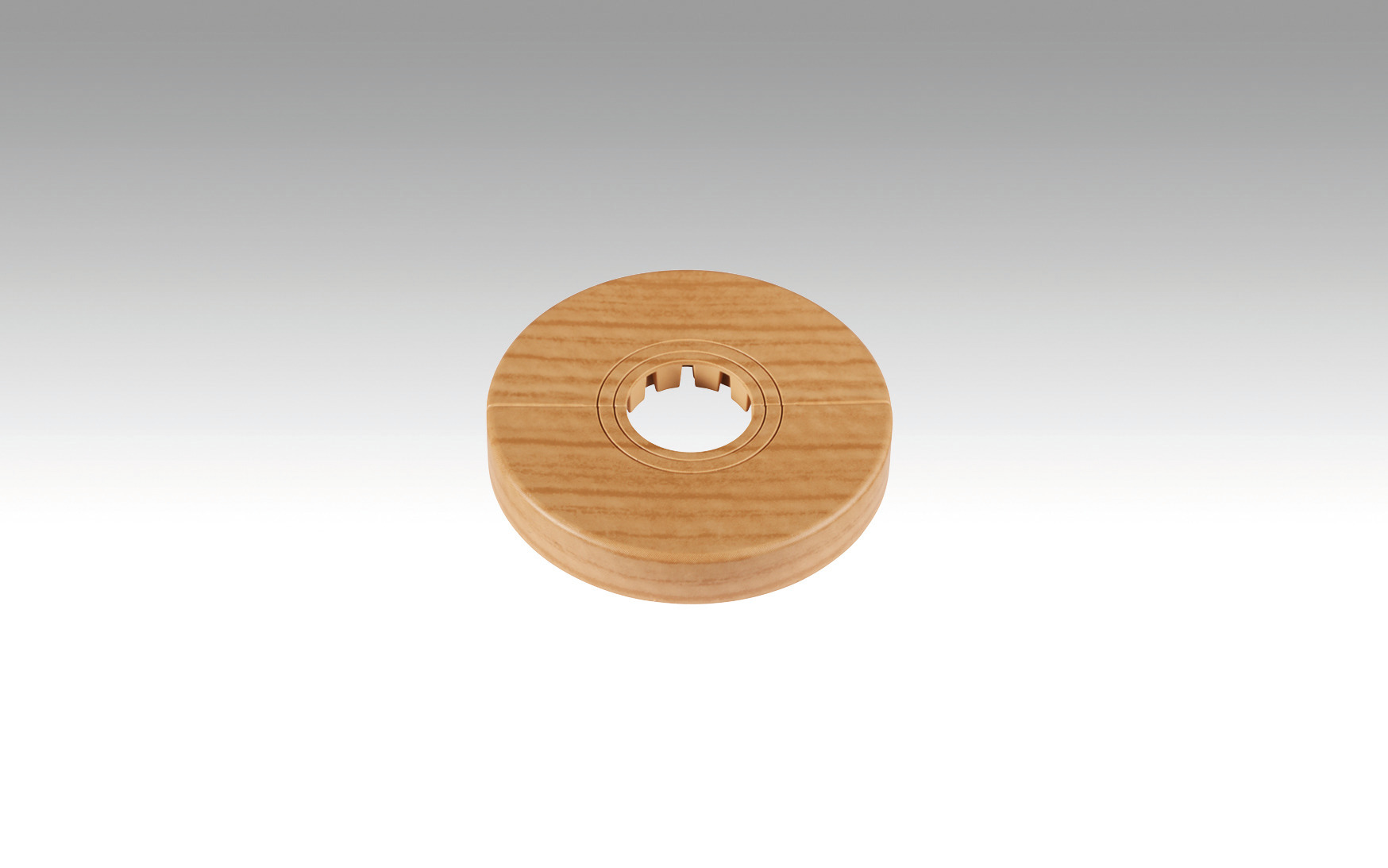 MEISTER Universal-Heizkörperrosette Kunststoff (1 Stk = 1 VPE à 2 Stk)  Eiche natur 2013