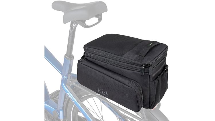 CONTEC Gepäckträgertasche Via Explorer schwarz MIK 2.0