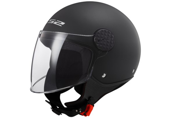 LS2 Jethelm OF599 Sphere II XXL Schwarz matt Solid