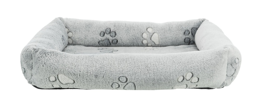 TRIXIE Bett Jimmy Soft, eckig, 60 × 50 cm, hellgrau