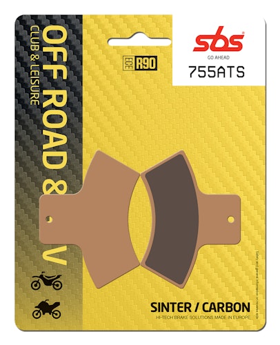 SBS Bremsbelag 755ATS Quad Sinter
