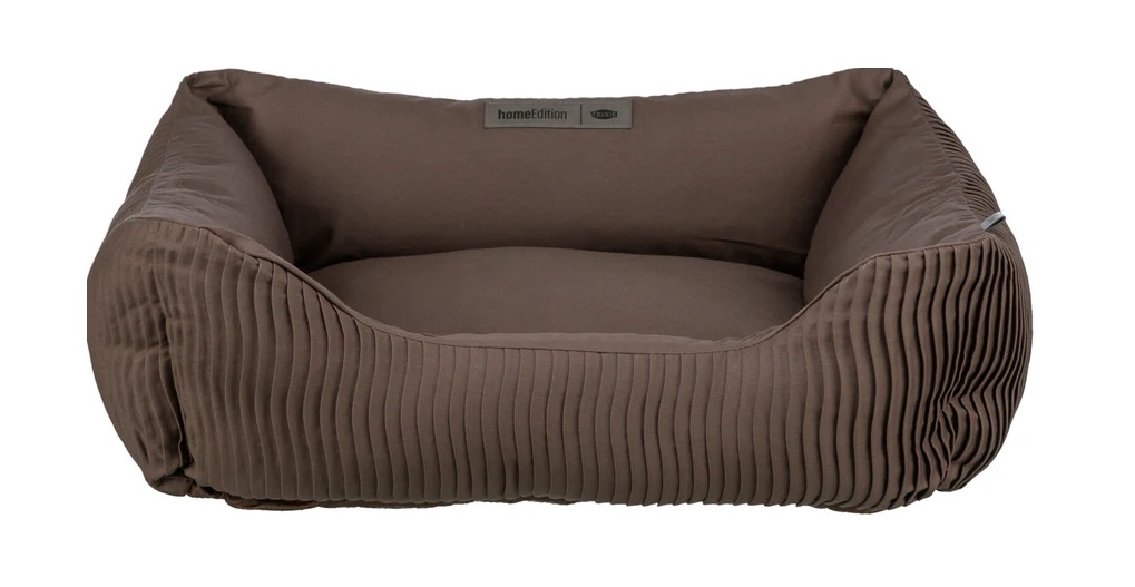 TRIXIE Bett Marley, eckig, 60 × 50 cm, dunkelbraun