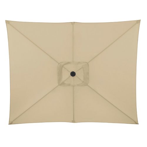 doppler Mittelmastschirm LIFE 250 x 200 Lift, Aluminium Anthrazit / 100 % Polyester 180 g/m²
