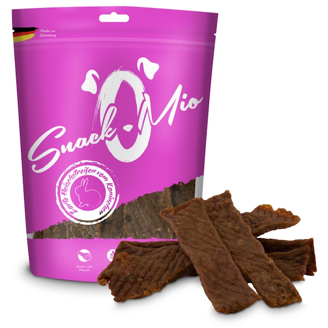 SnackOMio Fleischstreifen 125 Gramm HundesnackVorschaubild
