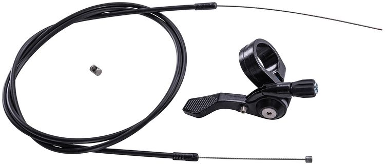 CONTEC Variosattelstütze Nara Drop 31,6 mm schwarz 402 mm lang, 80 mm Verstellbereich