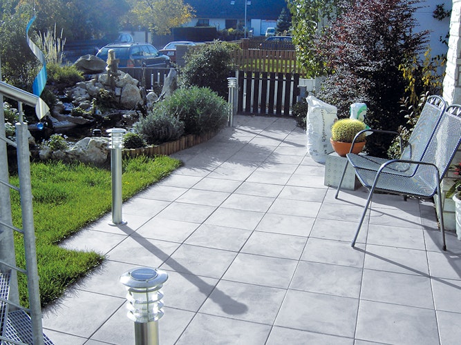 Diephaus Terrassenplatte RUSTICA fein gestrahlt