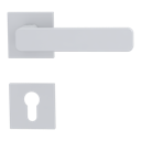 Vorschaubild Griffwerk VAYA 265 MINIMAL MODERN fast2fix  Fast2Fix Rosetten eckig Profilzylinder Seidenweiß