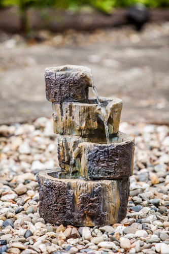 Heissner Gartenbrunnen "Baumstümpfe" (016585-00)