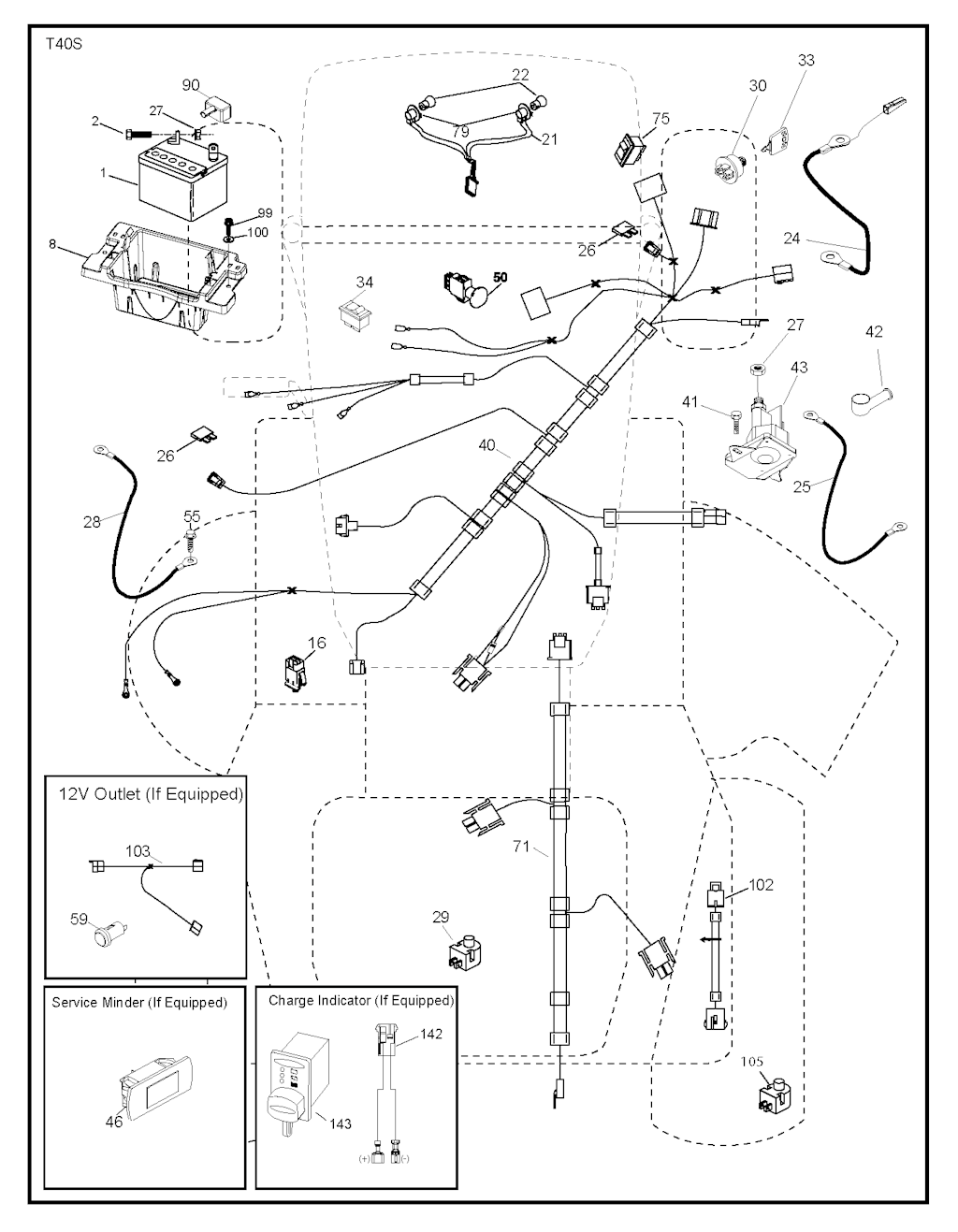 Explosionszeichnung Ersatzteile