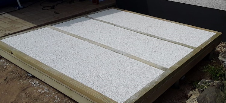 Fußboden Dämmungspaket für Gartenhäuser/Saunahäuser von 9-12 m² Innenfläche