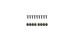 Spec-X Verkleidungsschraubensatz M5 Schwarz