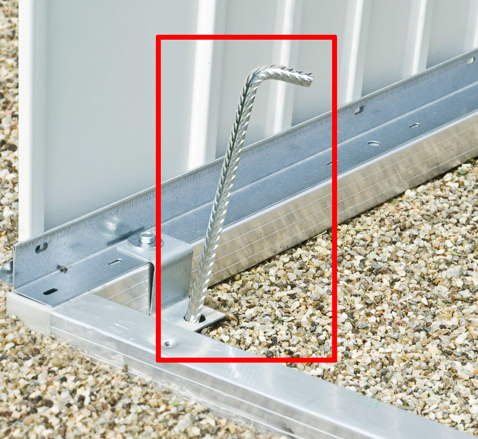 Biohort Bodenanker 10 x 525 mm X4000612/41004/41006 (1 Stück)