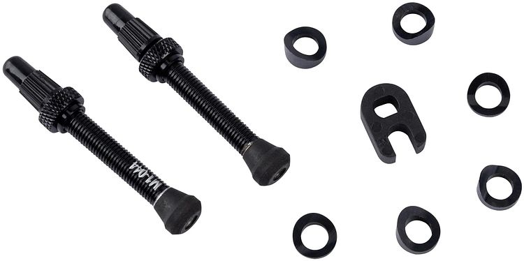 Fulcrum Tubeless-Ventil 44 mm schwarz Set &agrave, 2 Stück
