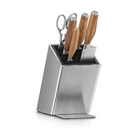 WMF Grand Wood Messer-Set mit FlexTec Messerblock, 6-teilig