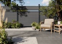 OSMO ALU Dekor Ovale 19x277, 184cm Alu Anthrazit