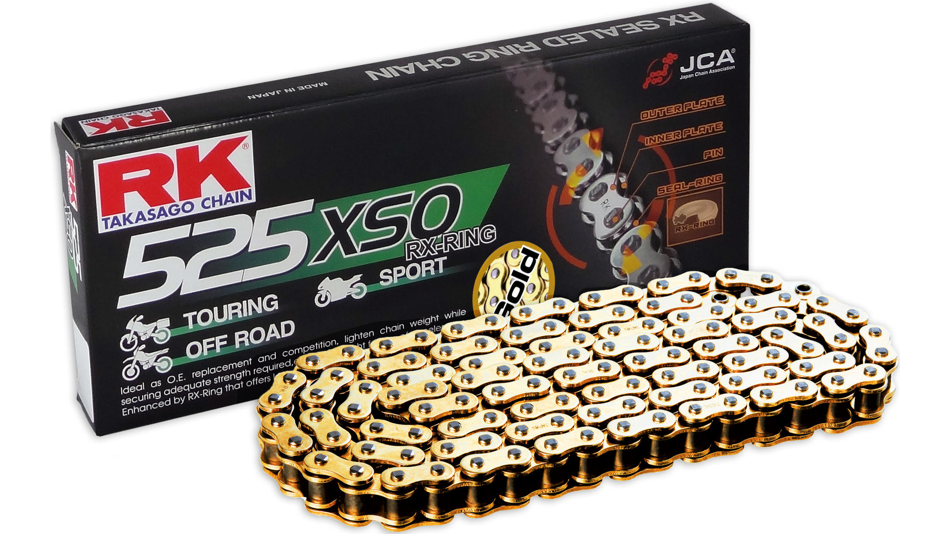 RK Kette GB525XSO, 110 Glieder