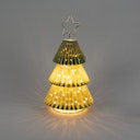 Vorschaubild Konstsmide Weihnachtsbeleuchtung Dekobaum aus Papier mit Stern, grün