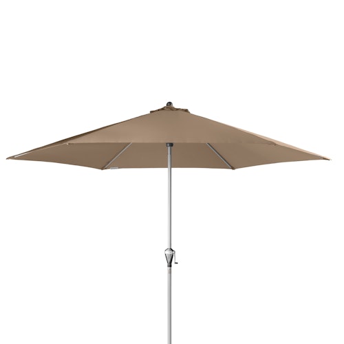 doppler Mittelmastschirm ACTIVE 320 Auto-Tilt, Aluminium Silber / Polyester 180 g/m²